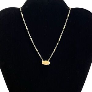 Kendra Scott Fern gold plated necklace
